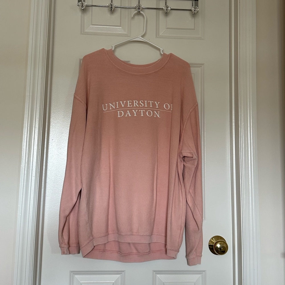 University of Dayton Pink Sweatshirt